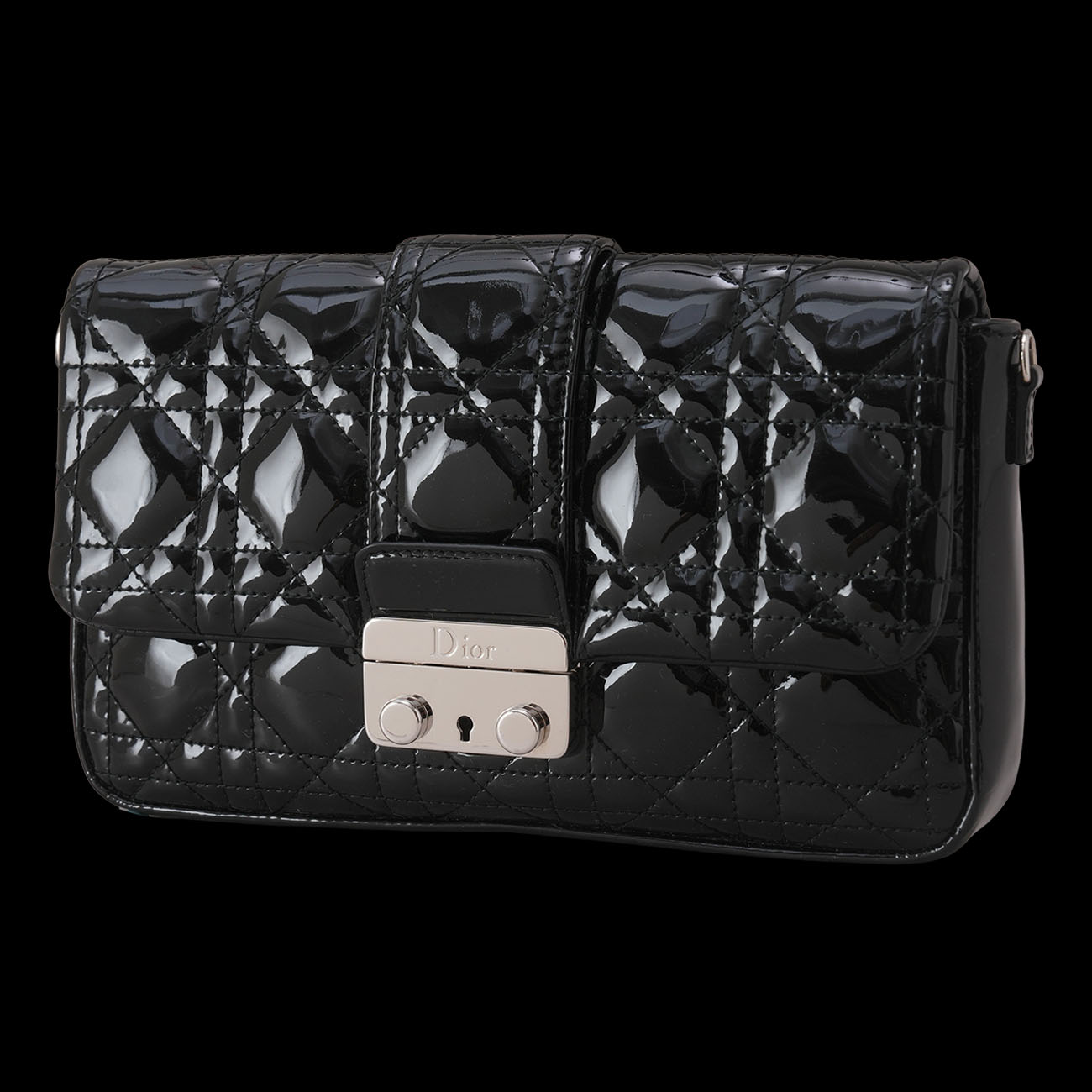 CHRISTIAN DIOR(USED)디올 페이던트 미스디올 락 WOC
